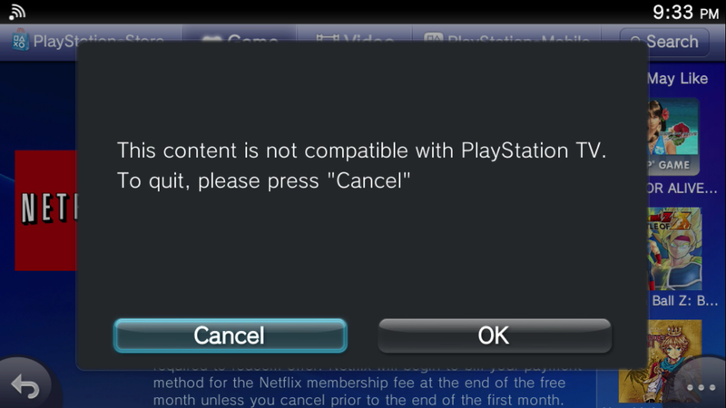 Illustration for article titled PlayStation TV's Video App Selection Is Rather Sparse Right Now